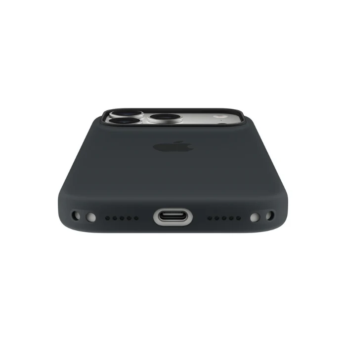 iPhone 17 Pro Silicone Case with MagSafe Black - Image 3